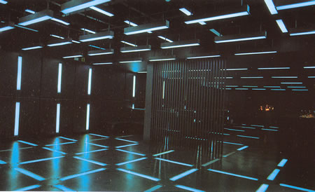 Neon Light Interior Architecture